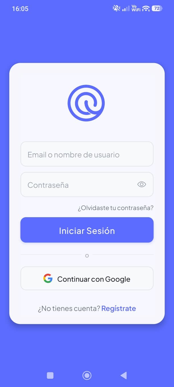 Seiday — Iniciar sesión